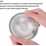 Qtimal 2PCS Kitchen Sink Strainer Basket Catcher with Upgrade Handle Anti-Clogging Stainless Steel Drain Filter Strainer for Most 3-1 2 Inch Kitchen Drains Rust Free and Dishwasher Safe