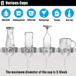 Wstirhy Glass Rinser for Kitchen Sink Bottle Cup Washer for Sink Attachment Kitchen Bar Sink Cleaner Accessories Sprayer Faucet Baby Bottle Kitchen Cup Clean for Sink Automatic Flushing Device