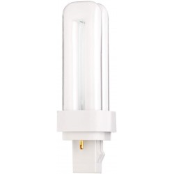 4 Pack 13 Watt Double Tube – 2 Pin GX23-2 Base 4100K CFL-Plug-in Replacement for Sylvania 21120 20708 CF13DD 841 ECO GE 97589 F13DBX23 841 ECO Philips 383133 PL-C13W 41 USA ALTO.