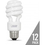 Feit Electric ESL13T 12 13-Watt Mini Twist Compact Fluorescent Lamps 12-Pack