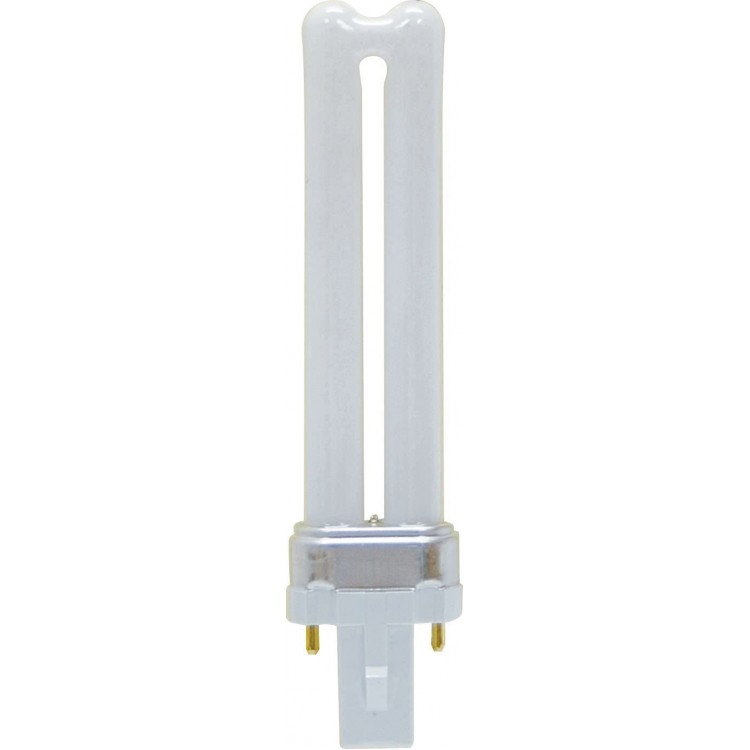 GE Energy Smart CFL Light Bulb Double Tube Biax Light Bulb T4 Light Bulb 7-Watt 425 Lumen G23 2-Pin Base Soft White 10-Pack Compact Fluorescent Light Bulb