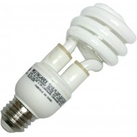 GE Lighting 78961 Energy Smart Spiral CFL 15-Watt 60-watt replacement 920-Lumen T3 Spiral Light Bulb with Medium Base 1-Pack