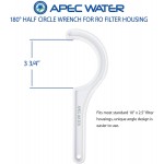 APEC Wrench For 10" Water Filter Housing 180° Half Circle WRENCH-HALF