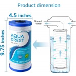 AQUACREST AP810 Whole House Water Filter Replacement for 3M Aqua-Pure AP810 AP801 AP811 Whirlpool WHKF-GD25BB Pack of 3 Packing May Vary