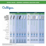 Culligan P5-4PK Standard P5 Whole House Premium Water Filter 8,000 Gallons Value 4-Pack White Pack of 4 4 Count