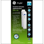 GE FQROPF Under Sink Water Filter 2 Count Pack of 1 White