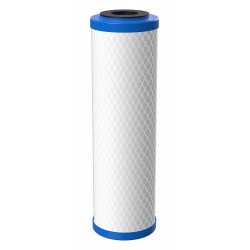 Pentair Pentek EP-10 Carbon Water Filter 10-Inch Under Sink Carbon Block Replacement Cartridge with Bonded Powdered Activated Carbon PAC Filter 10" x 2.5" 5 Micron