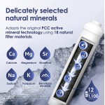 Waterdrop Remineralization Inline Water Filter 1 4” Quick Connect Post Filter for RO Reverse Osmosis Filter System Restore Essential Minerals