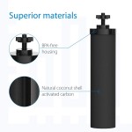 Waterdrop Water Filter Replacement for BB9-2 Black Purification Elements Doulton Super Sterasyl and Traveler Nomad King Big Series 2 Pack