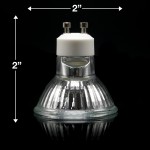 8 Pack 50W GU10 Halogen Compact Size Light Bulb 50 Watts 120V Bright Output Soft White APL1599
