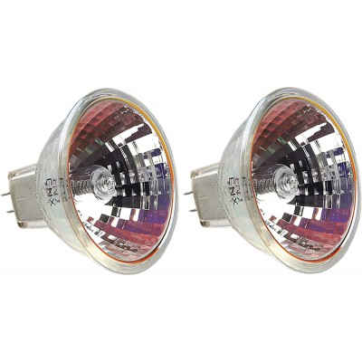 EiKO ENX Dichroic Reflector Light Bulb Pack of 2 82V 360W 4.39A GY5.3 Base 3300 Kelvin 75 Hours Rated Life