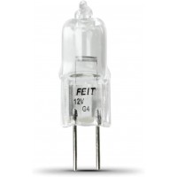 Feit Electric BPQ20T3 RP 20-Watt T3 Halogen Bulb with G4 Bi-Pin Base Clear 2800K Warm White 1.3"H x 0.3"D