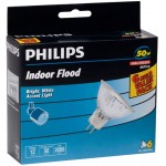 PHILIPS 406009 Landscape and Indoor Flood 50-Watt MR16 12-Volt Light Bulb 6-Pack
