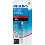 Philips 415604 Work and Security 100-Watt 3.1-Inch T3 RSC Double Ended Base Light Bulb