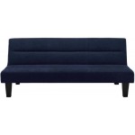 Dorel Home Products Kebo Futon Sofa Bed Blue