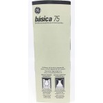 GE Basica Basic 75W Incandescent A19 Soft White Lights Bulbs 4 Pack