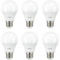60W Equivalent Linkind A19 LED Light Bulb 9W 2700K Soft White 800 Lumens E26 Base Non-Dimmable LED Light Bulb Standard Replacement UL Listed 6-Pack