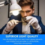 Energetic Light Bulbs 75 watt Super Brightness 1200LM Soft White 2700K Non-Dimmable A19 LED Bulb E26 Standard Base UL Listed 4 Pack