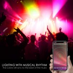 iLC Color Changing LED Light Bulb RGBW Controlled by APP Sync to Music Dimmable RGB Multi-Color 60 Watt Equivalent E26 Edison Screw 2 Pack
