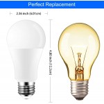 iLC Color Changing LED Light Bulb RGBW Controlled by APP Sync to Music Dimmable RGB Multi-Color 60 Watt Equivalent E26 Edison Screw 2 Pack