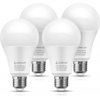 LOHAS A21 LED Light Bulb 150W-200W Incandescent Bulb Equivalent 23W LED Bulb 2500 Lumens Daylight White 5000K E26 Medium Screw Base LED Lamp Home Decor Lights Non-Dimmable 4 Pack