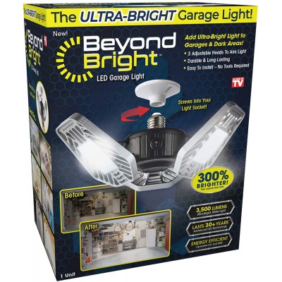 Ontel Beyond Bright LED Ultra-Bright Garage Light