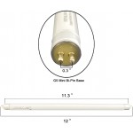 2Pack F8T5 BL 12 inch Replacement Black Light Bulb T5 8W 365nm UVA Linear Fluorescent Black Lamp