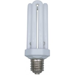 65W CFL Bulb E39 Mogul Base Fluorescent Bulb by Lumenivo Incandescent 300W Equivalent CFL Quad Tube 4U 65W for Security Lighting Fixtures 6500K Daylight 1 Pack