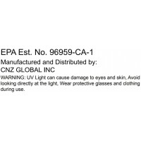 CNZ 18-watt Germicidal UV-C Replacement Bulb 2G11 Base 1-Pack