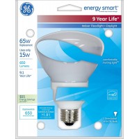 GE 78950 Energy Smart 15-Watt Daylight Indoor Floodlight R30 Compact Fluorescent Bulb