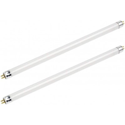 Pack of 2 F6T5 CW 6W T5 F6T5CW Light Bulb Cool White 4100k Fluorescent Light Bulb 12,000HR