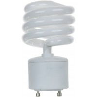 Standard Household Energy Saving CFL Light Bulb 23 Watt GU24 Base 27K Warm White,