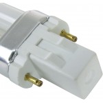 Sunlite PL13 SP27K 13-Watt Compact Fluorescent Plug-In 2-Pin Light Bulb 2700K Color