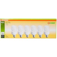 Sylvania CFL 2700K 100W Replacement Bulbs Pack of 6 Model X28161LV