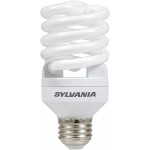 SYLVANIA Dulux El Spiral Compact Fluorescent Lamp Full Half 23 Watts 120 Volts 3000K 80 CRI Medium Base Frosted