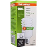 SYLVANIA Dulux El Spiral Compact Fluorescent Lamp Full Half 23 Watts 120 Volts 3000K 80 CRI Medium Base Frosted