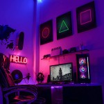 Gaming Posters for Boys Room – Video Game Themed Wall Art for Boys Bedroom Decor – Unframed Set of 6 Prints 8x10 Inch Gamer Room Decor for Kids Boys Guys Neon Gaming Wall Decor for Playroom and Game Room