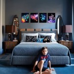 PHOPAGO Video Game Wall Art-Galaxy Colorful Framed Wall Decor Boy's Room Gamer Room Decor 8''x10''x4pcs
