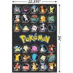 Trends International Pokémon-All Time Favorites Wall Poster 22.375" x 34" Unframed Version