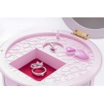 Girls Musical Jewelry Box Necklace Storage Case Women Kids Music Jewelry Organizer Box Gift