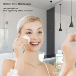 24" x 32" LED Bathroom Mirror Wall-Mounted Vanity Anti-Fog Mirror Dimmable Adjustable Light LED Makeup Mirror Vertical Horizontal