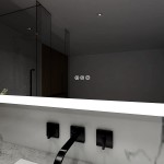 ATHETOP Dimmable Touch Switch 72x36Inch Wall Mounted LED Lighted Bathroom Mirror CRI>90 3000K 4000K 6500K Adjustable Color Temperature Anti Fog Pavia 72" WX36 H