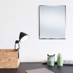 Brand – Pinzon Frameless Desk Mirror Rectangle Beveled Edge Table Mirror Tabletop Vanity Makeup Mirrors for Bathroom Bedroom Desk Stand Wall Hanging  10.5x13 inch