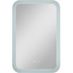GOAND LED Mirror with Metal Frame 24x35 Inch Bathroom Mirror with Lights Anti-Fog Smart Mirror Bathroom