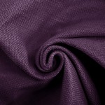 Deconovo Faux Linen Blank Pillow Covers Modern Decorative Cushion Cases for Chair Purple 20x20 in Set of 4 No Pillow Insert