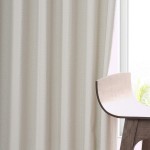 HPD HALF PRICE DRAPES FLCH-FMBO20128-96 Signature Faux Linen Blackout Curtain 1 Panel 50 X 96 Excursion Ivory
