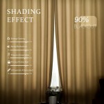Spring Sense Home Curtains Cream Beige Room Darkening Blackout Curtains for Bedroom Wrinkle Free Drapes for Office Meeting Room 2 Panels Beige 96 inches Long
