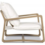 POLY & BARK Asher Lounge Chair Bone White Natural