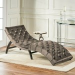 Sofa Tufted Velvet Chaise Lounge for Home Color : Gray