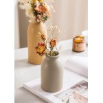 Ceramic Rustic Vase for Home Decor CwlwGO- Set of 3 Decorative Vases for Table Kitchen Living Room,Decorative Touch to Any room's Decor.（Multicolor）